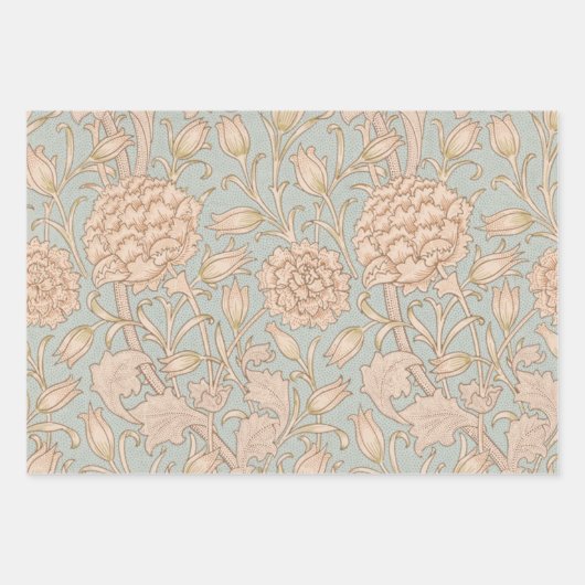 William Morris Myrtle Bloem Bloemen Botanisch Inpakpapier Vel (Voorkant 2)