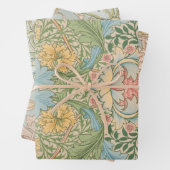 William Morris Myrtle Bloem Bloemen Botanisch Inpakpapier Vel (In situ)