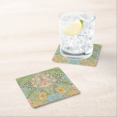 William Morris Myrtle Bloem Bloemen Botanisch Kartonnen Onderzetters (Insitu)