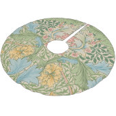 William Morris Myrtle Bloem Bloemen Botanisch Kerstboom Rok (Gekanteld)