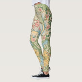 William Morris Myrtle Bloem Bloemen Botanisch Leggings (Links)