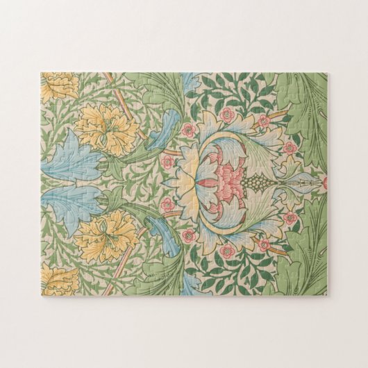 William Morris Myrtle Bloem Bloemen Botanisch Legpuzzel (Horizontaal)