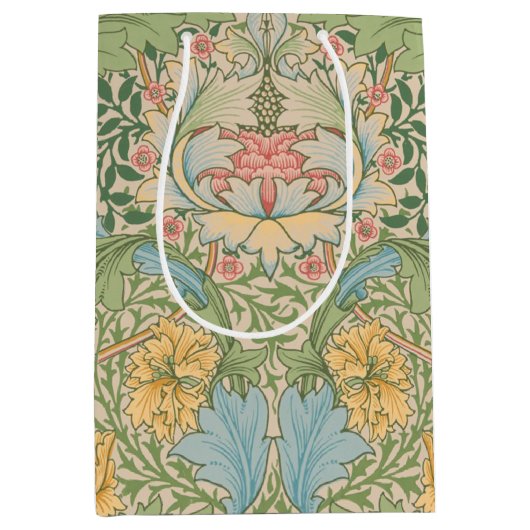 William Morris Myrtle Bloem Bloemen Botanisch Medium Cadeauzakje (Voorkant)