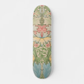 William Morris Myrtle Bloem Bloemen Botanisch Persoonlijk Skateboard (Voorkant)
