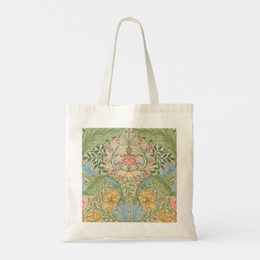 William Morris Myrtle Bloem Bloemen Botanisch Tote Bag (Achterkant)