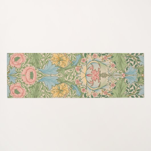 William Morris Myrtle Bloem Bloemen Botanisch Yogamat (Achterkant (horizontaal))