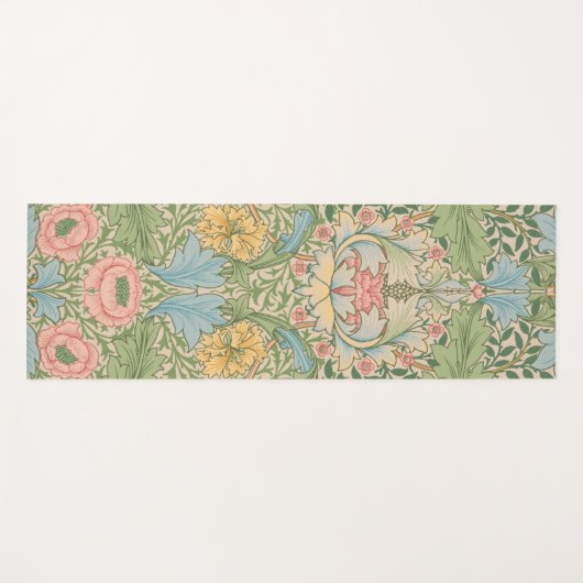 William Morris Myrtle Bloem Bloemen Botanisch Yogamat (Voorkant (horizontaal))