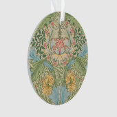 William Morris Myrtle Bloem Bloemrijk Botanisch Ornament (voorkant)