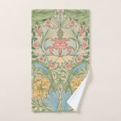 William Morris Myrtle Bloem Bloemstuk Botanisch Bad Handdoek (Handdoek)
