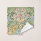 William Morris Myrtle Bloem Bloemstuk Botanisch Bad Handdoek (Wasdoekje)