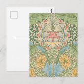 William Morris Myrtle Bloem Bloemstuk Botanisch Briefkaart (Voorkant / Achterkant)
