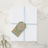 William Morris Myrtle Bloem Bloemstuk Botanisch Cadeaulabel (Met Touw)