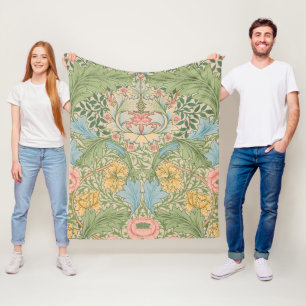 William Morris Myrtle Bloem Bloemstuk Botanisch Fleece Deken