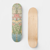 William Morris Myrtle Bloem Bloemstuk Botanisch Persoonlijk Skateboard (Voorkant)