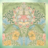 William Morris Myrtle Bloem Bloemstuk Botanisch Raamsticker (Vel 3)