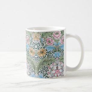 William Morris Myrtle Floral Chintz Pattern Mok