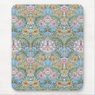 William Morris Myrtle Floral Chintz Pattern Muismat