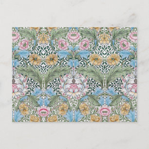 William Morris Myrtle Floral Pattern Briefkaart