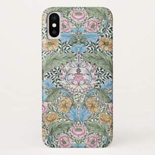 William Morris Myrtle Floral Pattern iPhone X Hoesje