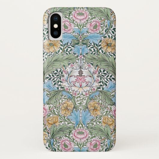 William Morris Myrtle Floral Pattern Case-Mate iPhone Case (Achterkant)