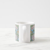 William Morris Myrtle Floral Pattern Espresso Mokk Espresso Kop (Achterkant)