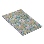 William Morris Myrtle Floral Pattern-laptop Notitieboek (Rechterzijde)