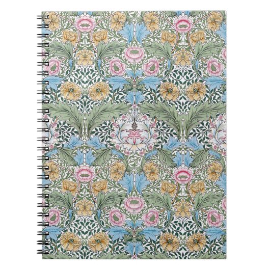 William Morris Myrtle Floral Pattern-laptop Notitieboek (Voorkant)