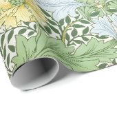 William Morris Myrtle Garden Bloemklassieker Cadeaupapier (Rol Hoek)