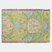 William Morris Myrtle Garden Bloemklassieker Deken (Voorkant)