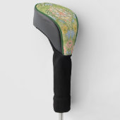 William Morris Myrtle Garden Bloemklassieker Golfheadcover (Schuin)