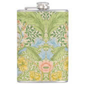 William Morris Myrtle Garden Bloemklassieker Heupfles (Voorkant)
