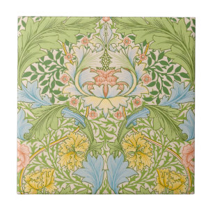 William Morris Myrtle Garden Bloemrijke Klassieker Tegeltje