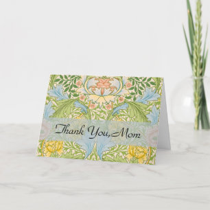 William Morris Myrtle Garden Floral Classic Bedankkaart
