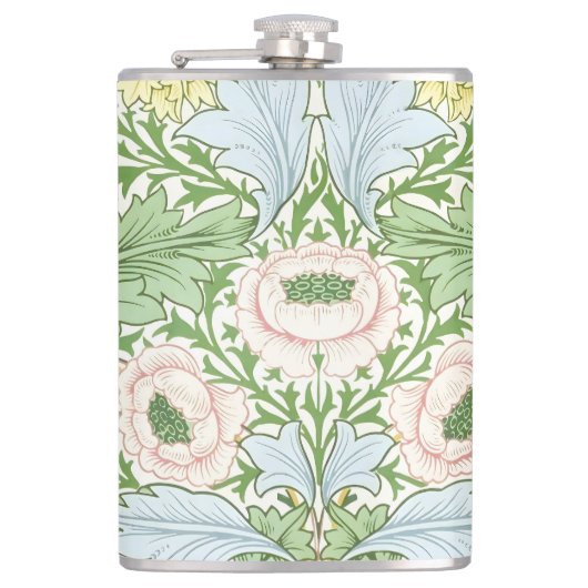 William Morris Myrtle Garden Floral Classic Heupfles (Voorkant)