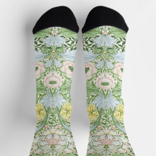 William Morris Myrtle Garden Floral Classic Sokken