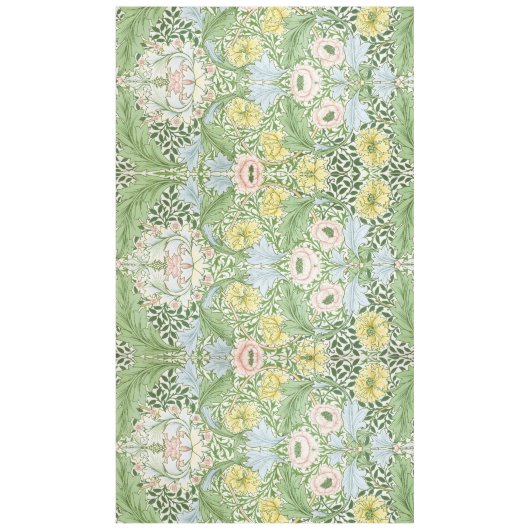 William Morris Myrtle Garden Floral Classic Tafelkleed (Voorkant)