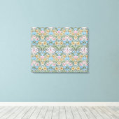 William Morris Myrtle Patroon Omwikkeld Canvas (Insitu (Houten vloer))