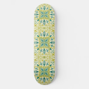 William Morris Naadloos Plafond Limegroen Patroon Persoonlijk Skateboard
