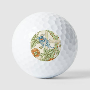 William Morris Naadloos Tralie Roos Patroon Golfballen