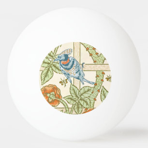 William Morris Naadloos Tralie Roos Patroon Pingpongbal