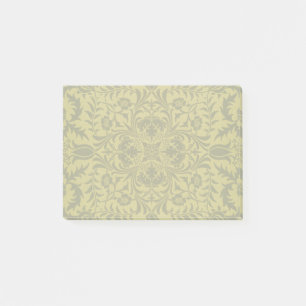 William Morris Naadloos Wingerd Goud Geel Patroon Post-it® Notes