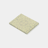 William Morris Naadloos Wingerd Goud Geel Patroon Post-it® Notes (Schuin)