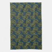 William Morris Naadloze Druiven Wingerd Zwarte Pat Theedoek (Verticaal)