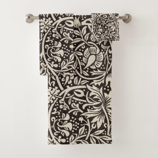 William Morris Narcis Bloemenbehang Bad Handdoek (Insitu)