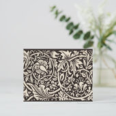 William Morris Narcis Bloemenbehang Briefkaart (Staand voorkant)