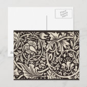 William Morris Narcis Bloemenbehang Briefkaart (Voorkant / Achterkant)