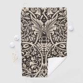 William Morris Narcis Bloemenbehang Golfhanddoek (Insitu)