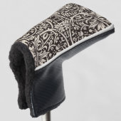 William Morris Narcis Bloemenbehang Golfheadcover (3/4 voorkant)