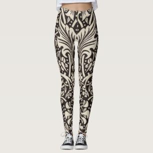 William Morris Narcis Bloemenbehang Leggings