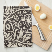 William Morris Narcis Bloemenbehang Theedoek (Quarter Fold)